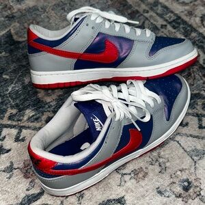 Nike Blue and White Sneakers